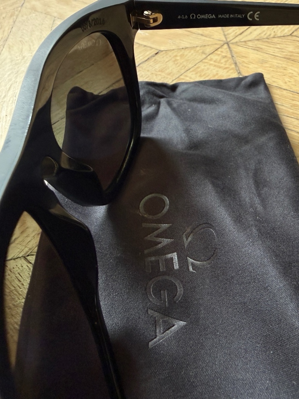 Omega Black Sunglasses